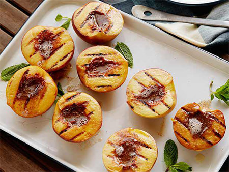 Grilled Peaches